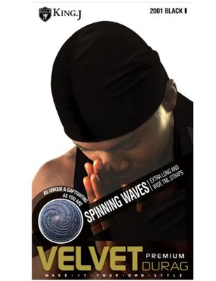 King.J Premium Velvet Du-rag