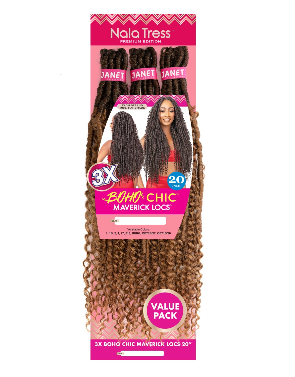 Janet Collection Boho Chic Maverick Locs