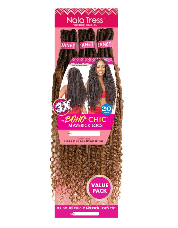 Janet Collection Boho Chic Maverick Locs