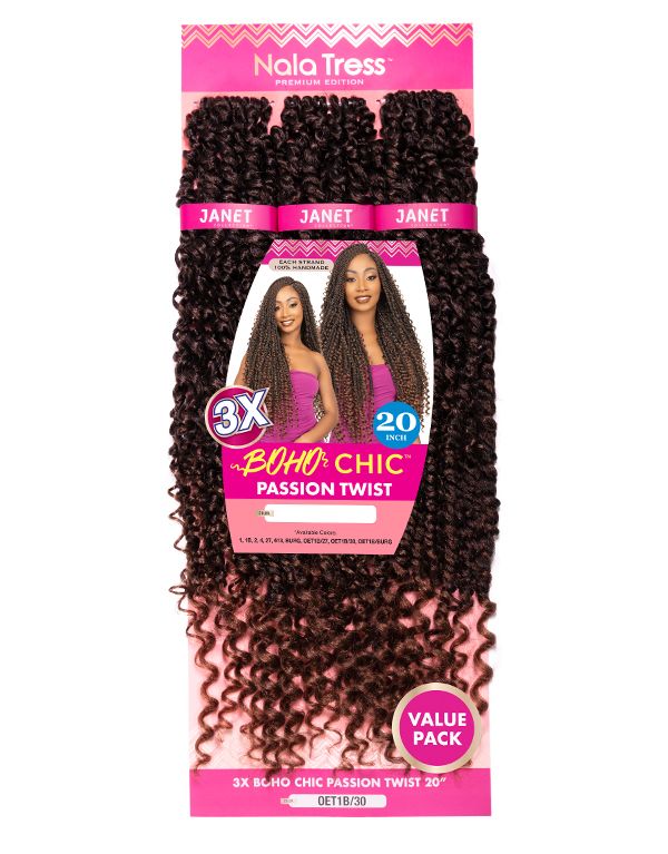 Janet Collection Boho Chic Passion Twist