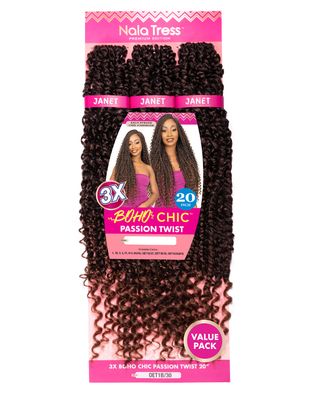 Janet Collection Boho Chic Passion Twist