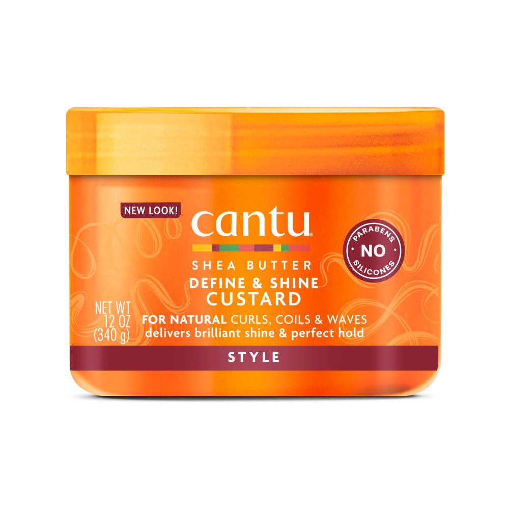 Cantu Shea Butter Natural Define &amp; Shine Custard