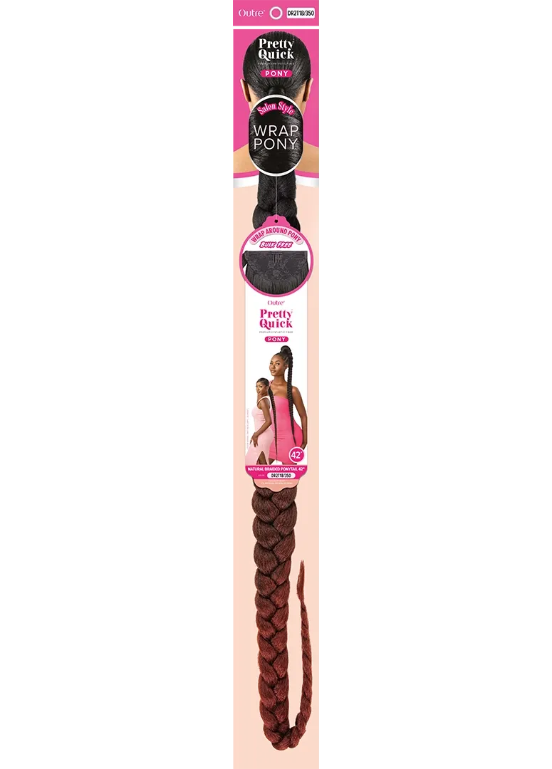 Outre Pretty Quick Natural Braided Ponytail