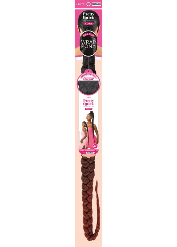 Outre Pretty Quick Natural Braided Ponytail