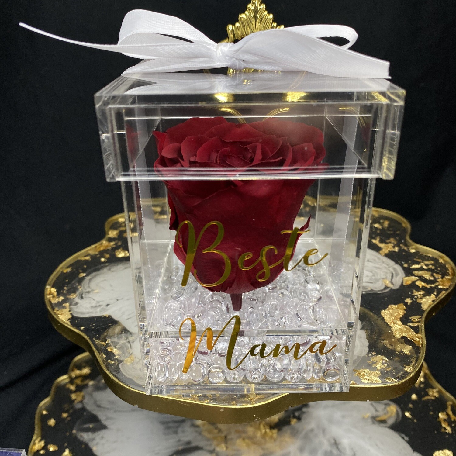 Infinity Rose in der Acylbox