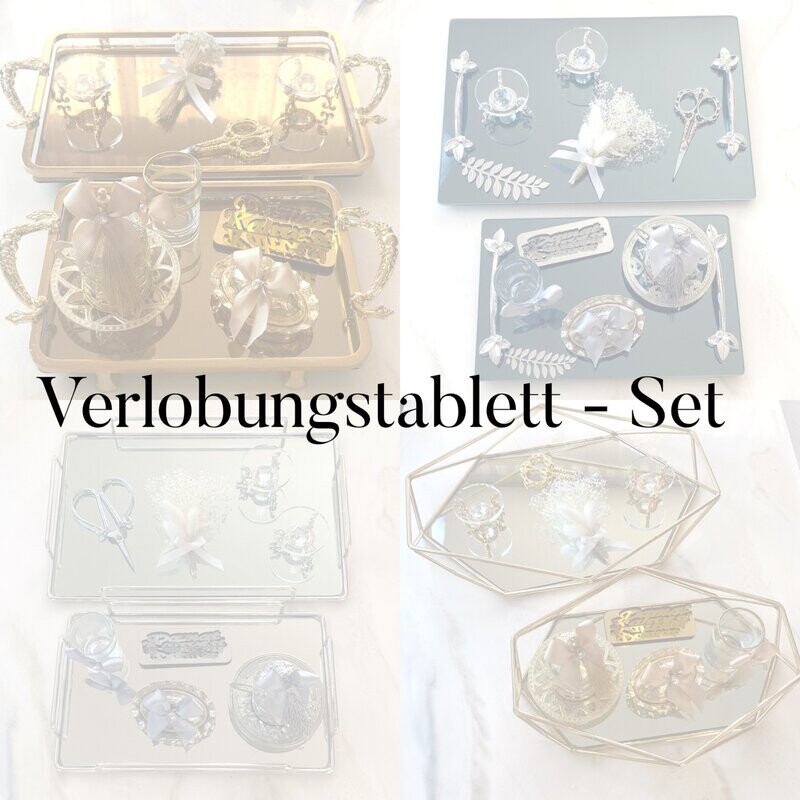 Verlobungstablett Sets