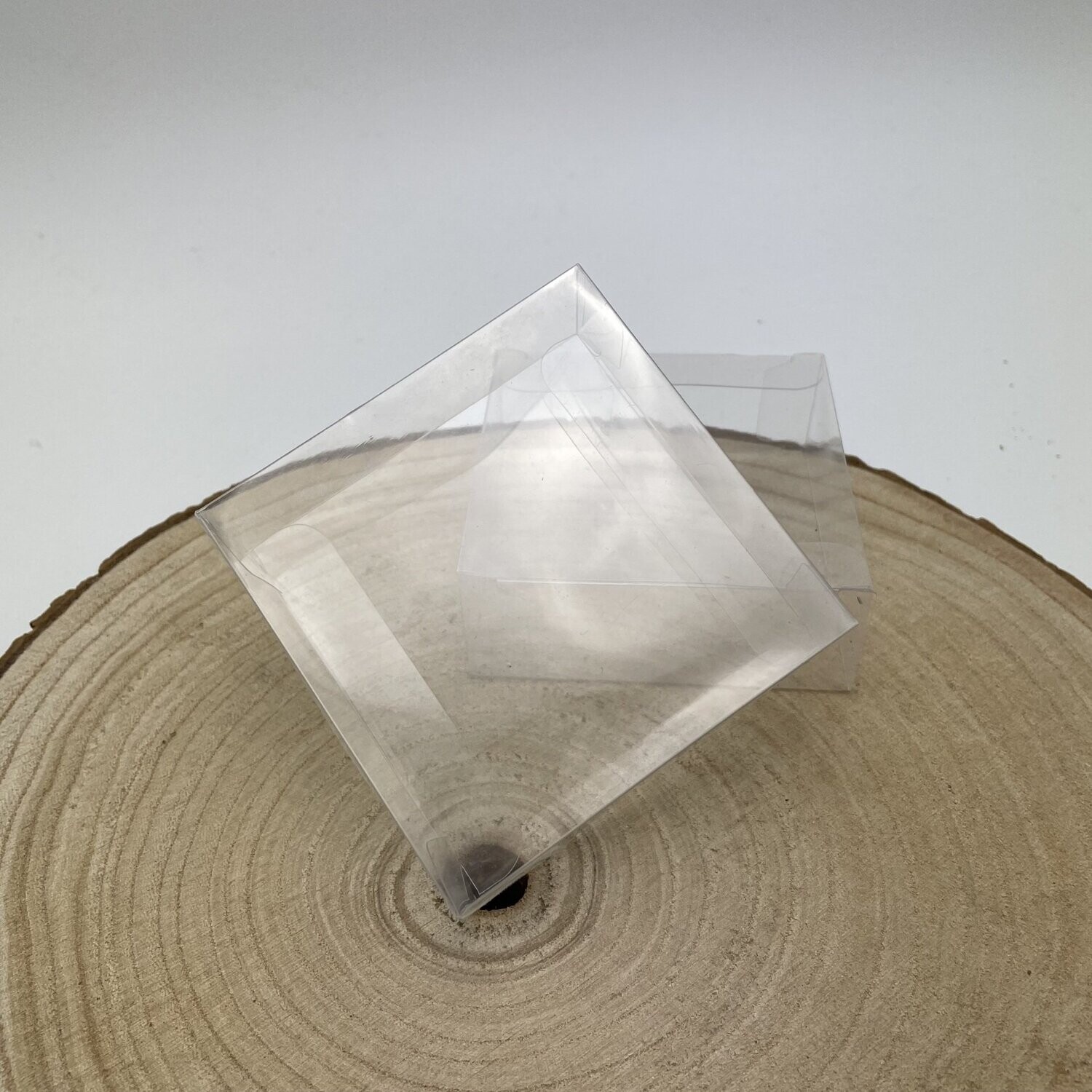 Geschenkboxen Transparent, PVC Boxen,  (5er Pakete)