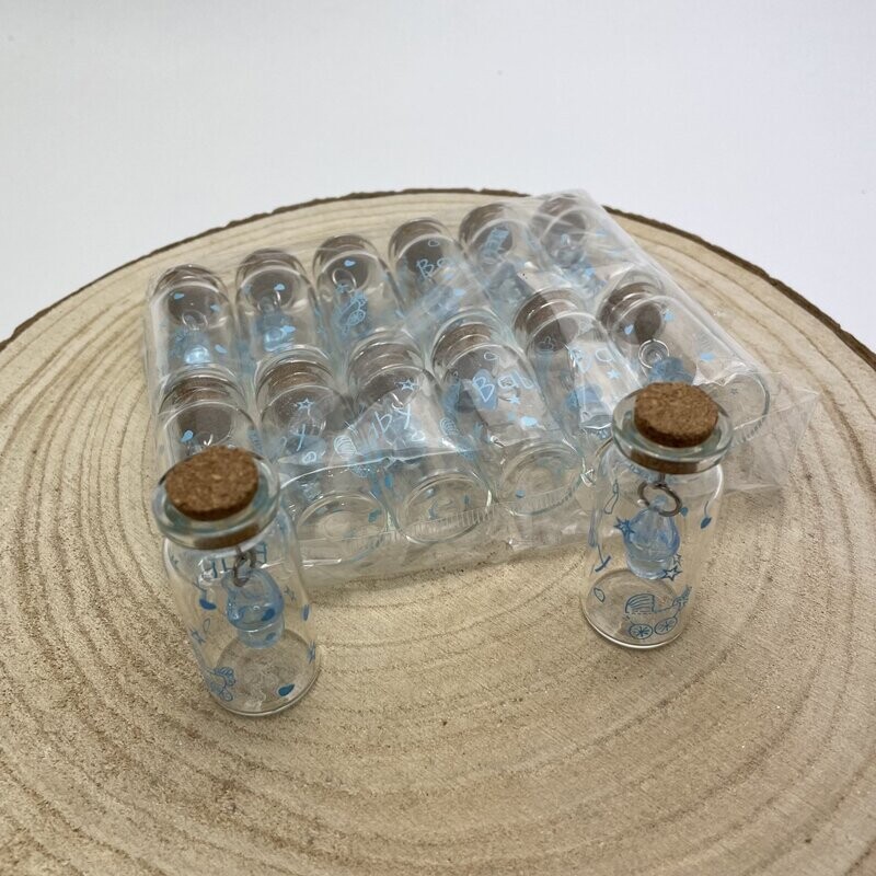 Baby Mini Fläschen 12paket  (Blau)