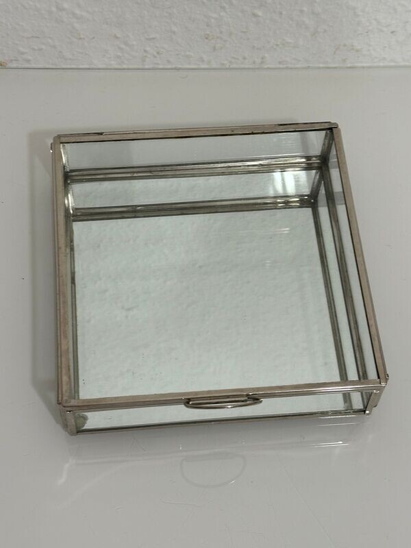 Glas Box, Spiegel Box, (kein Silber)