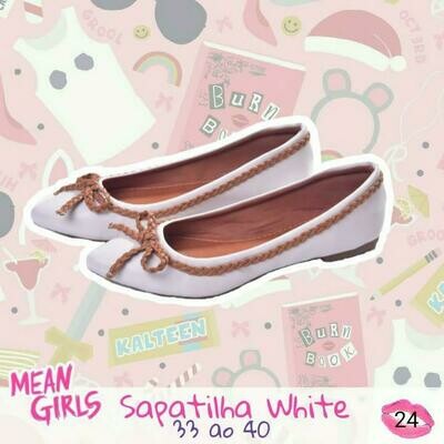 24 - SAPATILHA WHITE