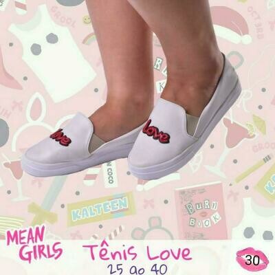 30- TÊNIS LOVE