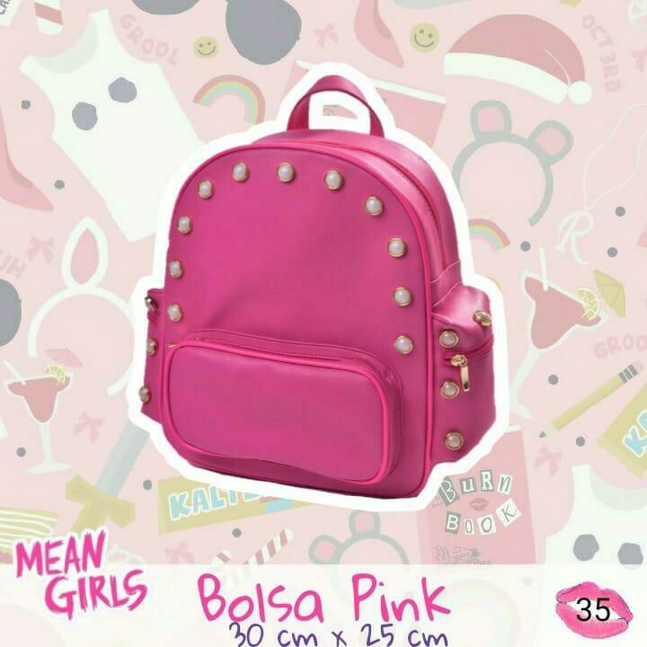 35- MOCHILA PINK