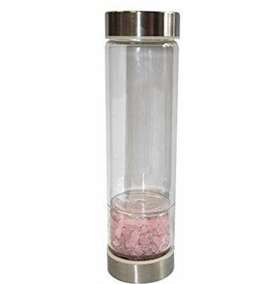 Rose Quartz water bottle