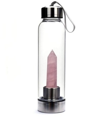 Rose Quartz drink bottle