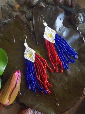 Earrings. PILIPINAS