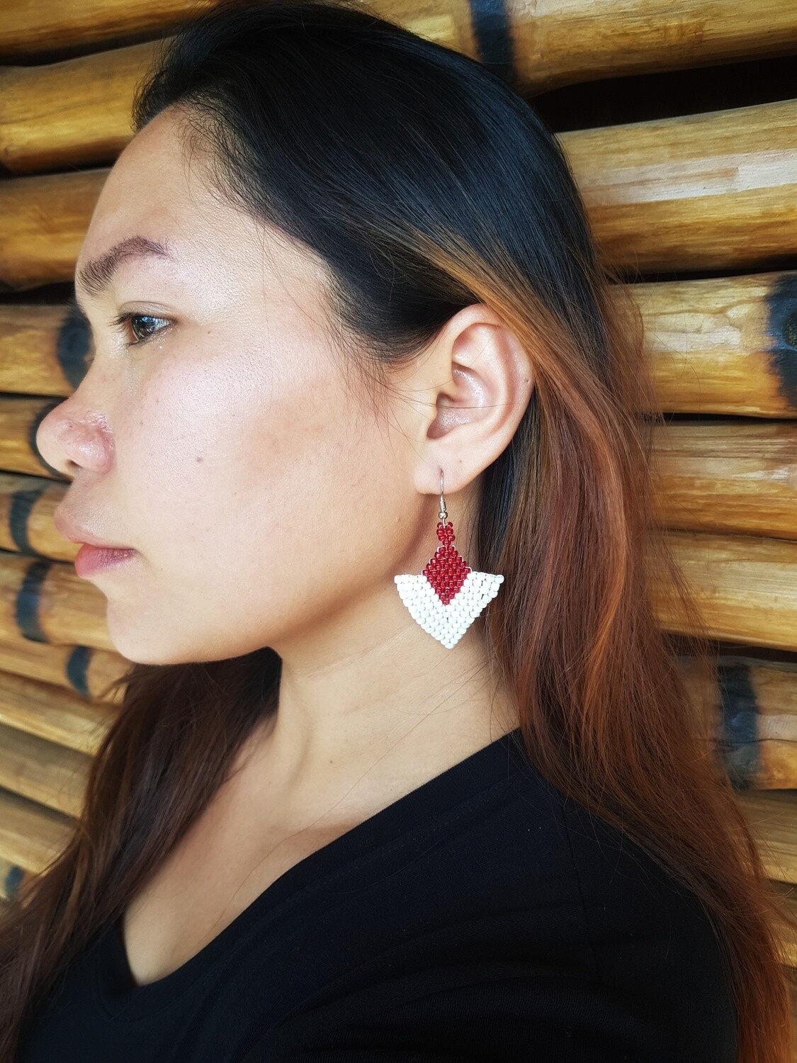 Earrings. LEMIMET HOSO (heart)