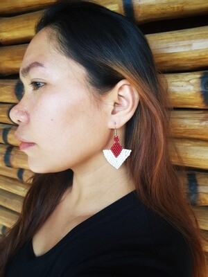 Earrings. LEMIMET HOSO (heart)