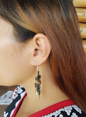Earrings. NOMONG BEKELEW. T&#39;boli Handmade