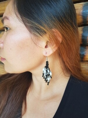 Earrings. LEMIMET BOSOK. T&#39;boli Handmade