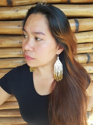 Earrings. LEMIMET LAMBISOL&#39;S SIGNATURE. T&#39;boli Handmade