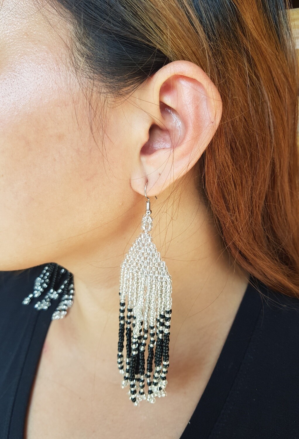 Earrings. LEMIMET LAMBISOL&#39;S SIGNATURE. T&#39;boli Handmade