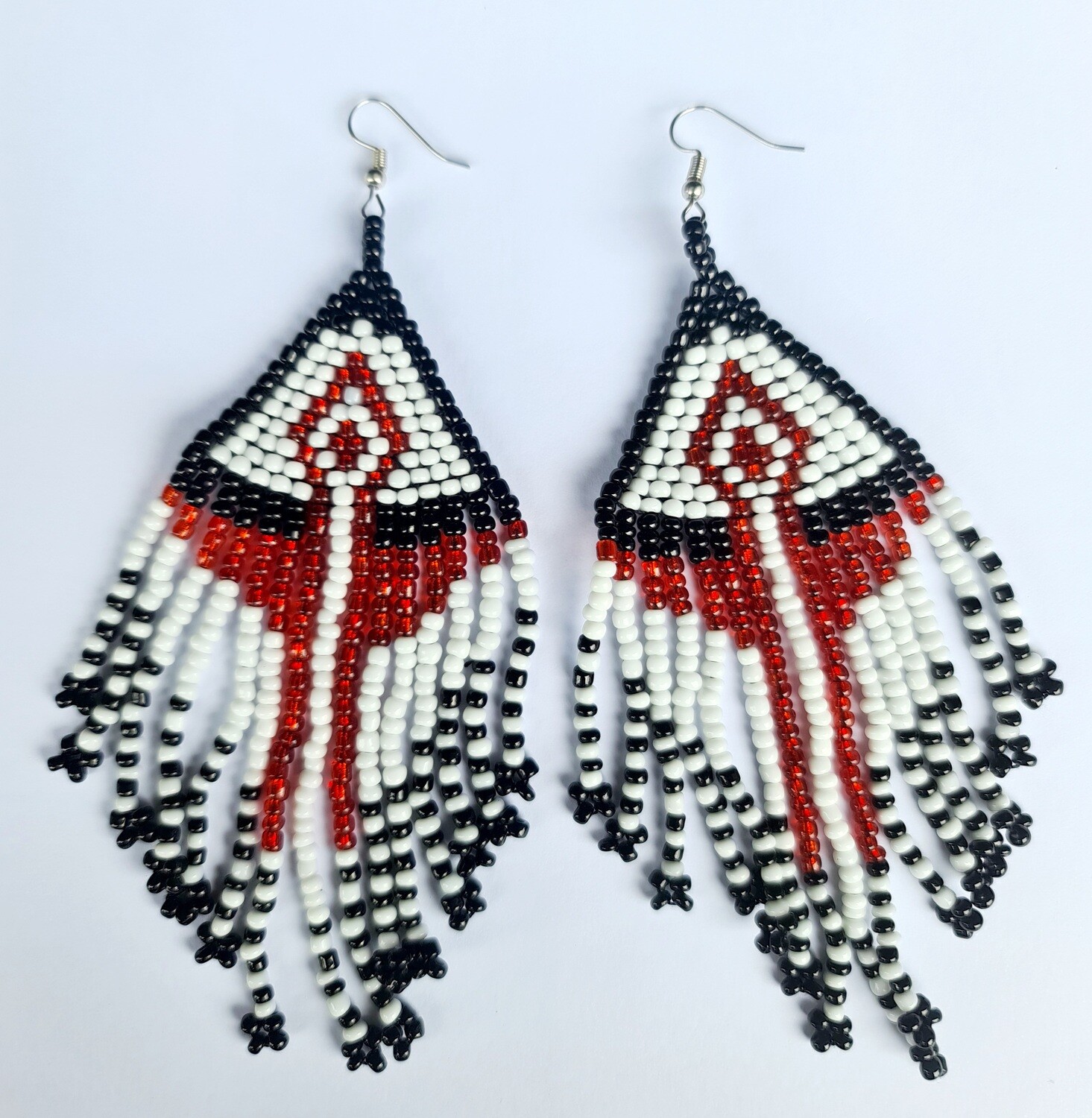 Earrings. TBOLI HAND-BEADED EARRINGS