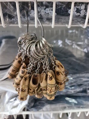 Souvenir. BAMBOO CUP KEY CHAIN
