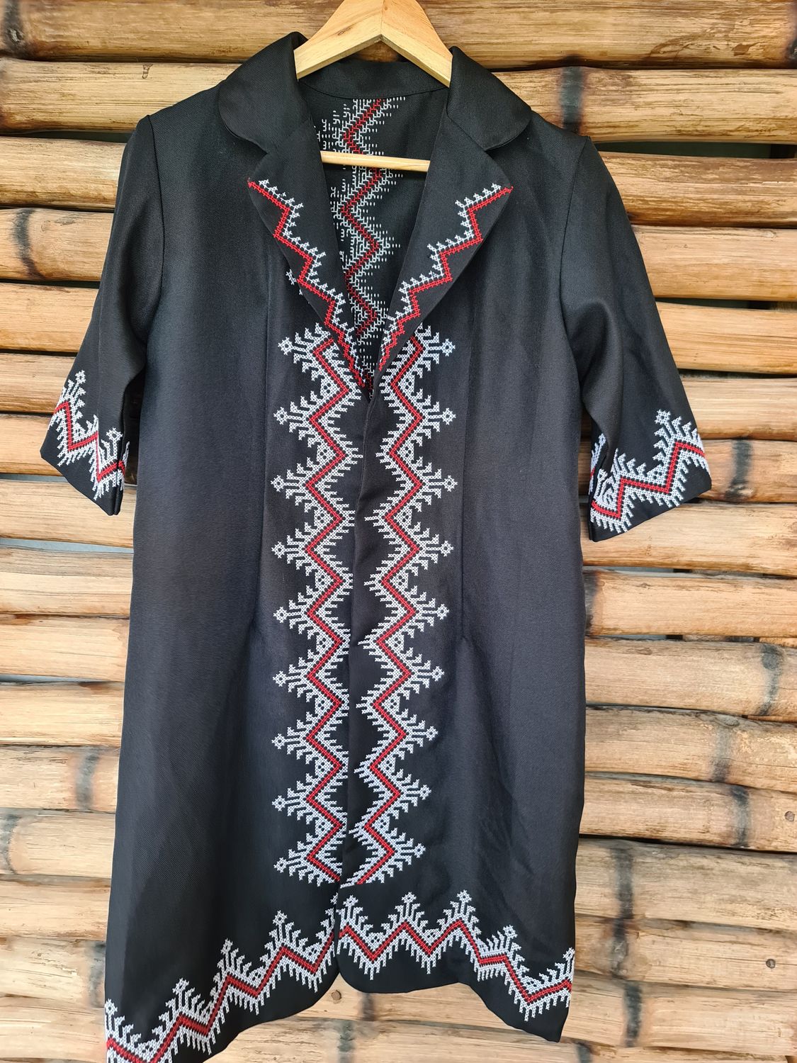 Abaya. CUSTOM TBOLI EMBROIDERED ABAYA