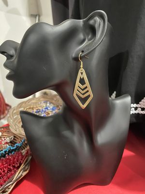 Earrings. BRASS EARRINGS