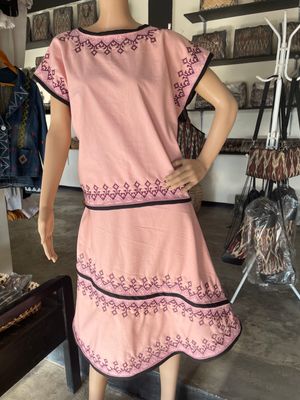 Dress. TBOLI HAND- EMBROIDERED TERNO SKIRT AND BLOUSE