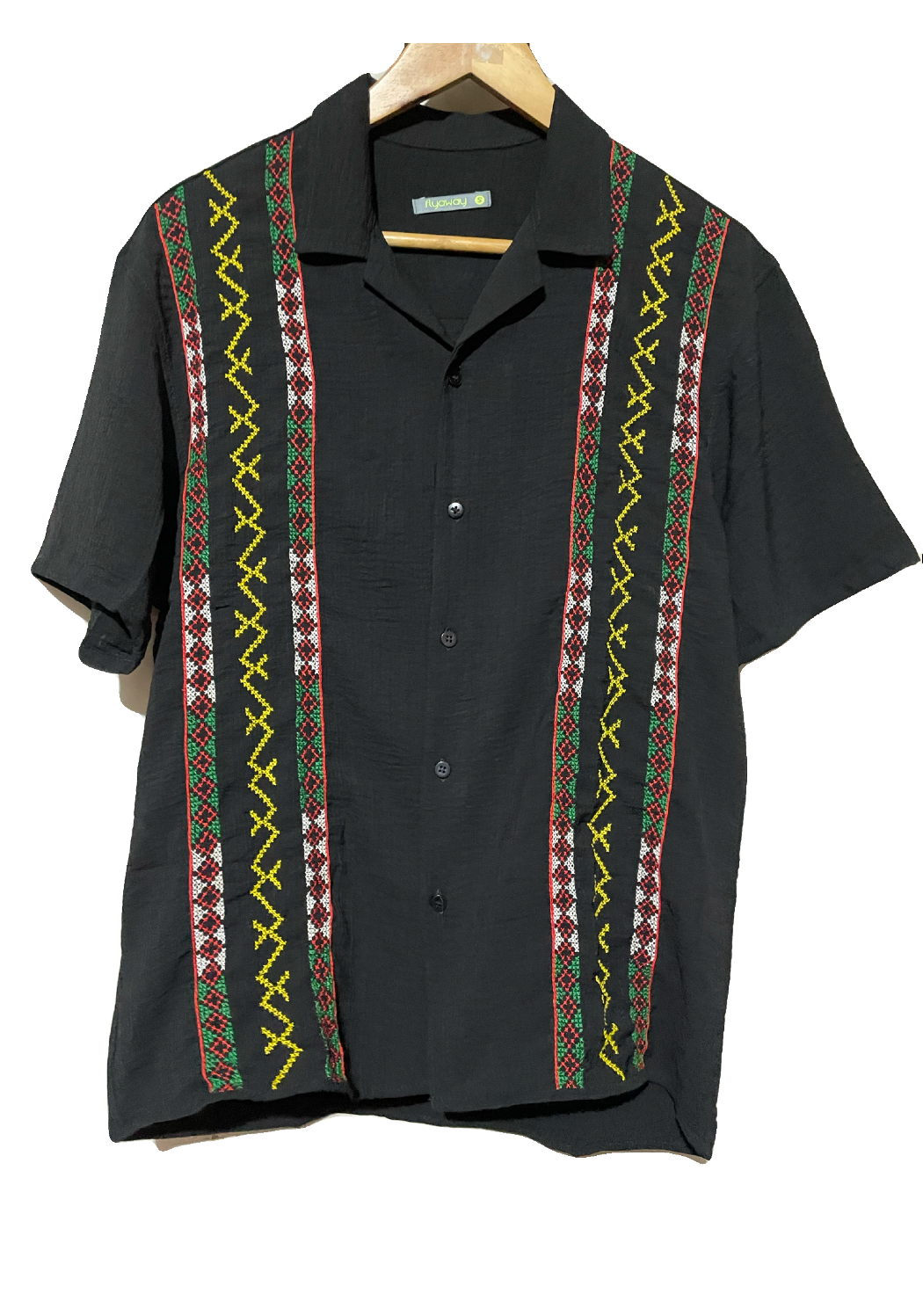 Polo. TBOLI HAND- EMBROIDERED POLO