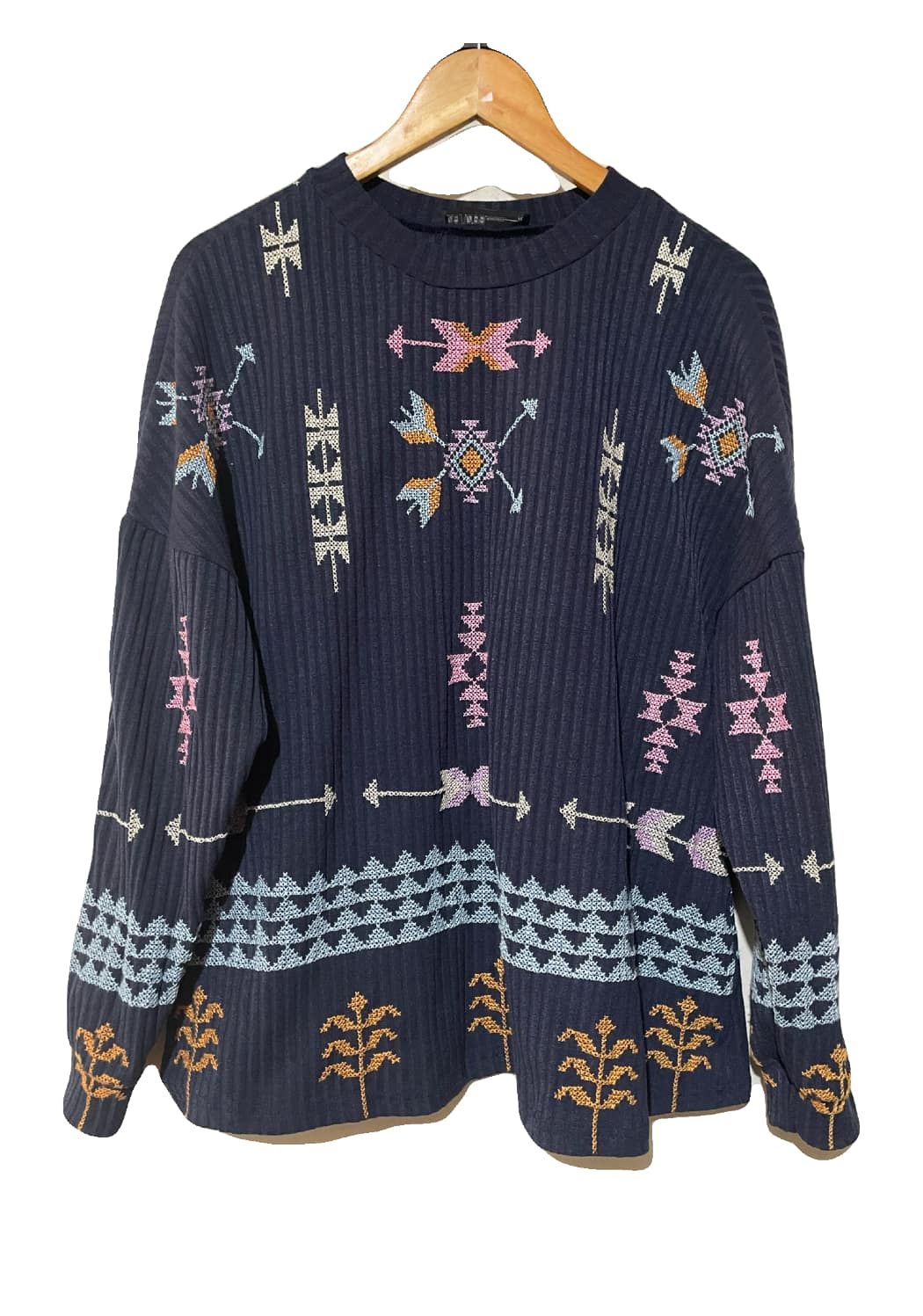 Jacket. T&#39;BOLI HAND-EMBROIDERED JACKET