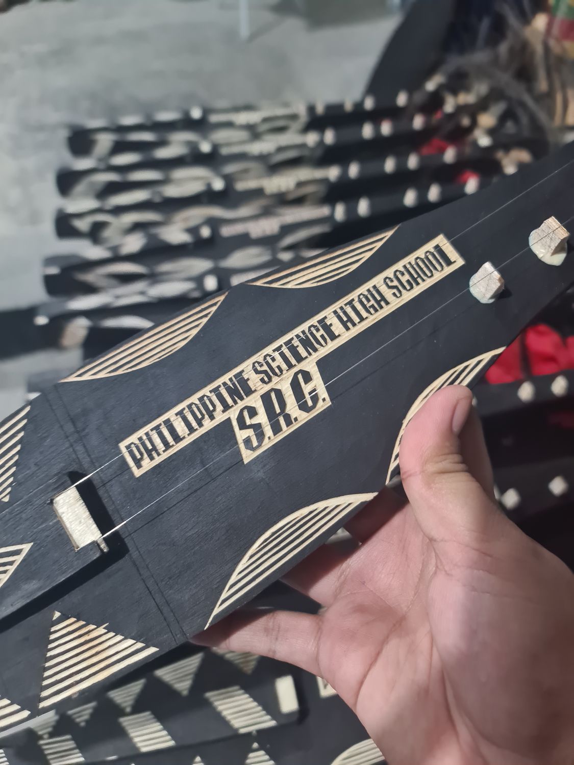 HEGELUNG. Custom T'boli Guitar Souvenir