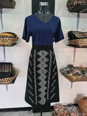 Skirt.  T&#39;BOLI HAND- EMBROIDERED SKIRT