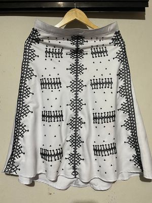 Skirt. T&#39;BOLI HAND- BEADED SKIRT