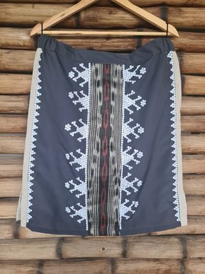 Skirt.  T&#39;BOLI TNALAK AND BEADED SKIRT