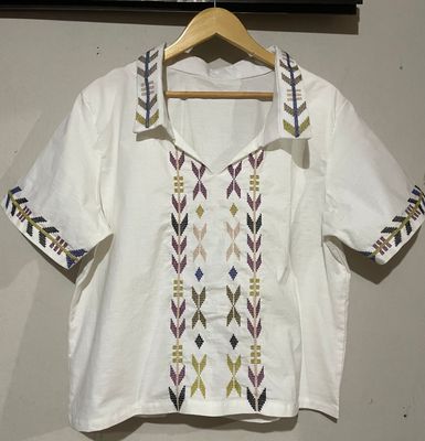 Blouse. TBOLI EMBROIDERED BLOUSE