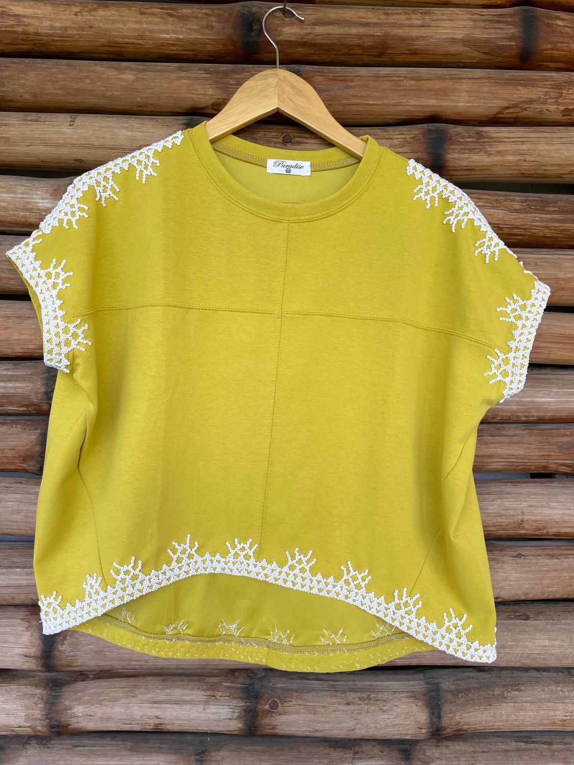 Blouse. T&#39;BOLI BEADED BLOUSE