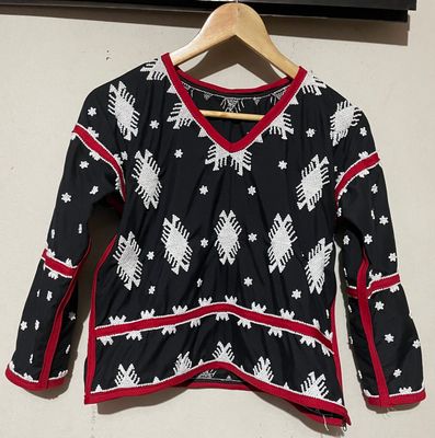 Blouse. T&#39;BOLI BEADED BLOUSE