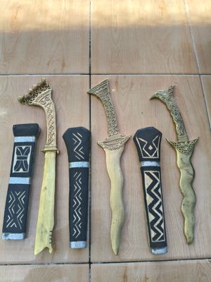 Token. BRASS KRIS DAGGER