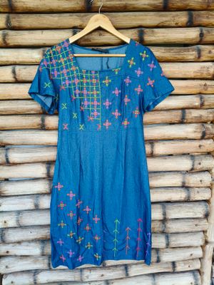 Dress. TBOLI EMBROIDERED DRESS