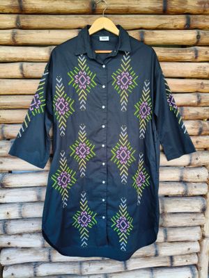 Dress. TBOLI EMBROIDERED DRESS