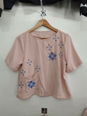 Blouse. T&#39;BOLI HAND-EMBROIDERED  BLOUSE