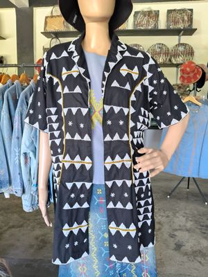 Abaya. CUSTOM TBOLI  HAND- EMBROIDERED ABAYA