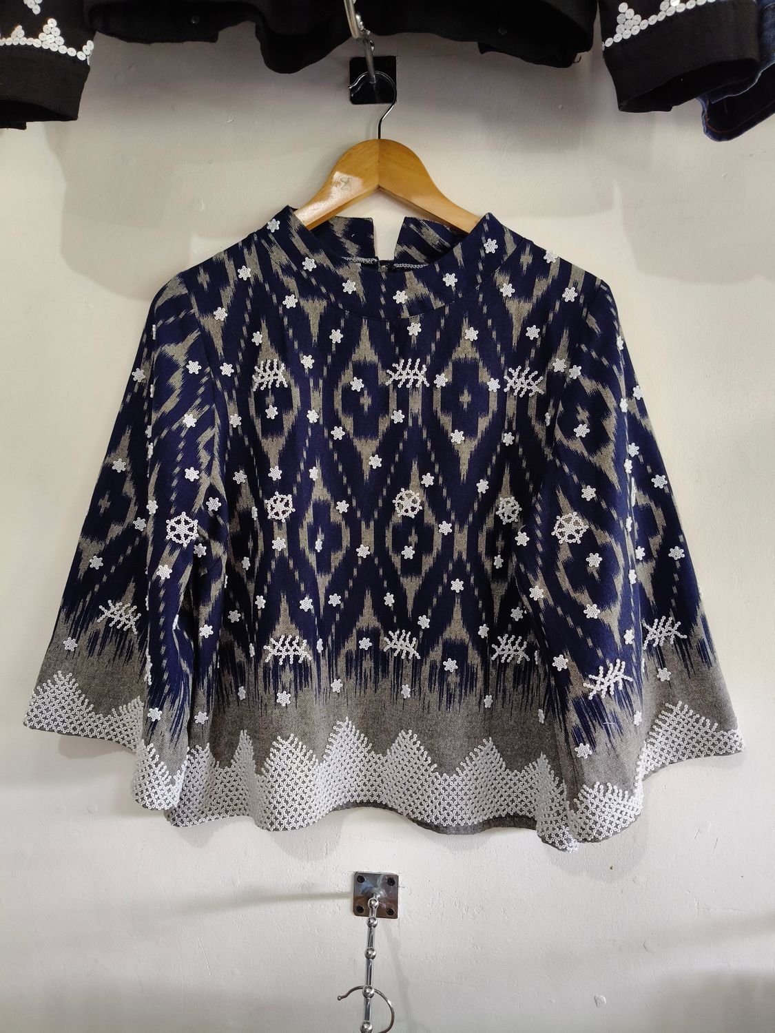 Blouse. T&#39;BOLI BEADED BLOUSE