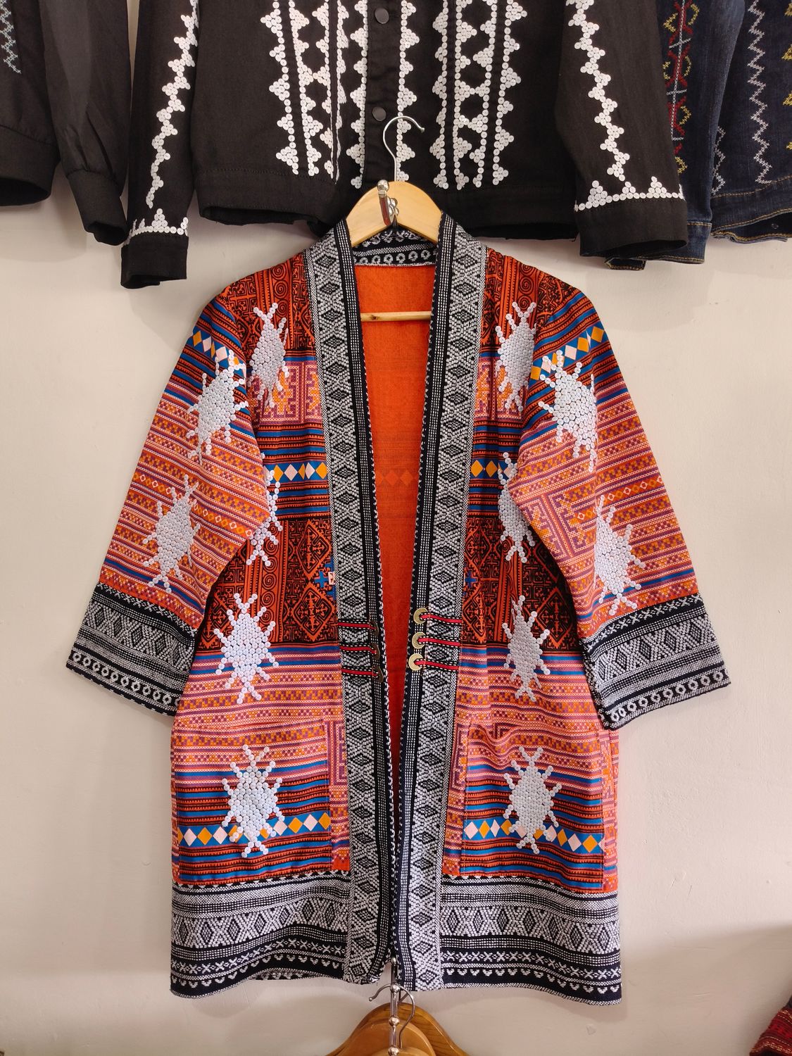Kimono. TBOLI HAND-BEADED KIMONO