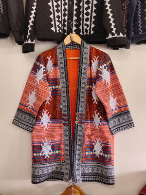 Kimono. TBOLI HAND-BEADED KIMONO