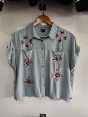 Blouse. TBOLI EMBROIDERED BLOUSE