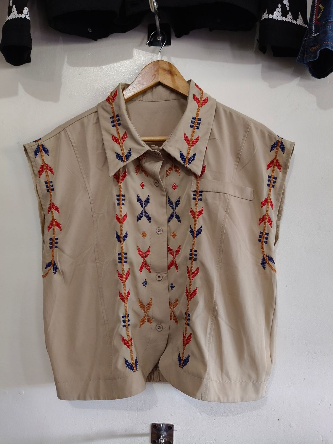 Blouse. TBOLI EMBROIDERED BLOUSE