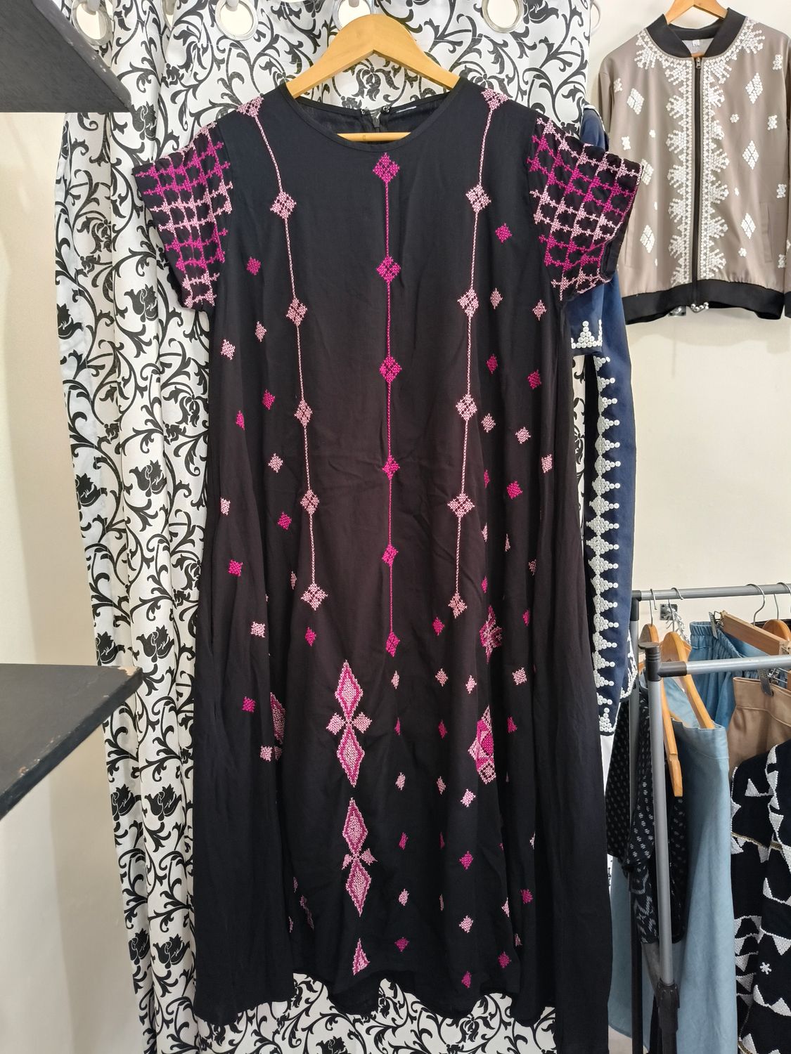 Dress. TBOLI EMBROIDERED DRESS